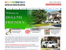Tablet Screenshot of duluthfriendly.com